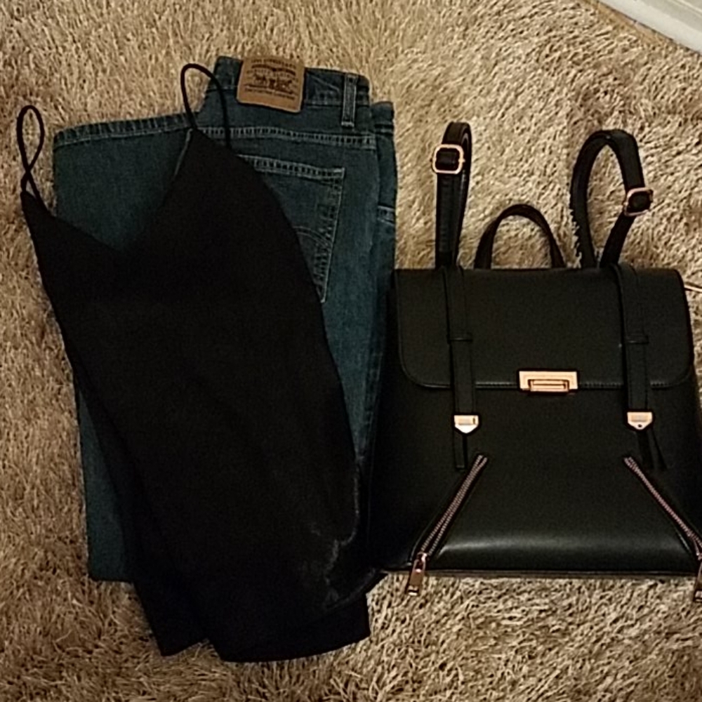 Sailor Moon inspired Leather Rose Gold Backpack